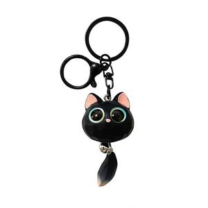 Wholesale 3D Resin Cat Keychain Cute <b>Big</b>-Eyed Cartoon Cat Pendant for Car & <b>Backpack</b> Exquisite Gift - Product Image 6