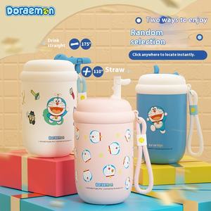 Autentico Doraemon in acciaio inox Tumbler nome comune ad alto valore di colore cartone animato divertente pino <span class=keywords><strong>Con</strong></span> Thermos Cup per gli studenti bambini - Product Image 3