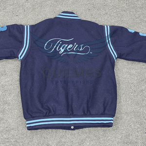 Veste universitaire JSU Tigers avec logo personnalisé, veste de style baseball universitaire HBCU, veste de style baseball universitaire - Product Image 2