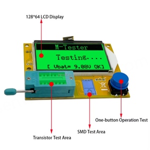 LCR-T4 เครื่องทดสอบทรานซิสเตอร์มัลติฟังก์ชั่น HKST SMT ตัวเก็บประจุตัวต้านทานไดโอดไตรโอดไทริสเตอร์ไดโอดคู่ - Product Image 2