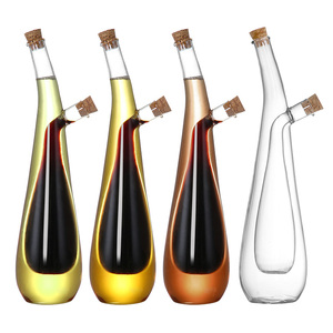 <span class=keywords><strong>Bouteille</strong></span> à <span class=keywords><strong>huile</strong></span> <span class=keywords><strong>et</strong></span> <span class=keywords><strong>vinaigre</strong></span> <span class=keywords><strong>2</strong></span> <span class=keywords><strong>en</strong></span> <span class=keywords><strong>1</strong></span> <span class=keywords><strong>en</strong></span> verre borosilicate de haute qualité, fabriquée à la main, <span class=keywords><strong>en</strong></span> gros - Product Image 2