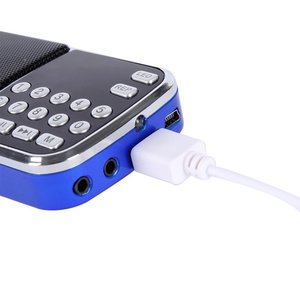 2025 Hot Bán Mini xử lý L-088 FM Đài phát thanh trong vòng MP3 máy nghe nhạc, Hi-Fi, stereo hiệu ứng âm thanh loa và hỗ trợ USB Thẻ TF - Product Image 3