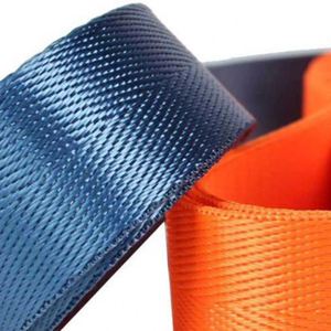 High Quality Twill Herringbone Woven <b>Webbing</b> Straps Polyester/Cotton for Bags & Belts Custom logo - Product Image 3
