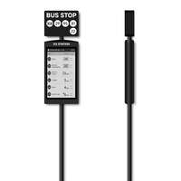 Pour Cosun Smart E-Ink écran publicitaire pour gare routière magasin de détail support de sol également pour ascenseur informations sur le trafic extérieur
