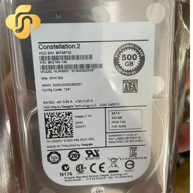 ST9500620NS Enterprise 500GB 2.5-inch SATA Hard Drive 7200