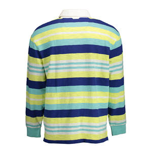 For Gant <b>Men's</b> Long-Sleeved Anti-Wrinkle for <b>Polo</b> <b>Shirt</b>-<b>Slim</b> <b>Fit</b> Solid Yellow Embroidered Logo Size XL - Product Image 1