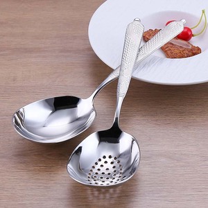 Ensemble de cuillères en acier inoxydable 304 Shiny-Jh, finition miroir, avec passoire, pour la vaisselle occidentale - Product Image 2