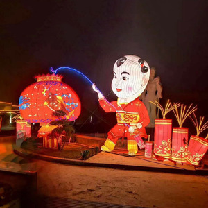 Farol Luminoso de Estilo Antiguo con Forma de Animal, Creativo y Colorido, para Decoración de Calles, de las Mejores Artesanías - Product Image 4