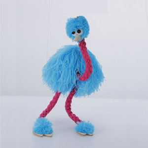 Creative Puzzle Cable <strong>Ostrich</strong> <strong>Puppet</strong> New Strange Children's Toy Thread Doll Wool Stress Relief Gift - Product Image 3