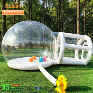 Château gonflable extérieur blanc en PVC, maison à bulles, pour mariage, fête, <span class=keywords><strong>jeux</strong></span> d'enfants, à vendre - Product Image 1