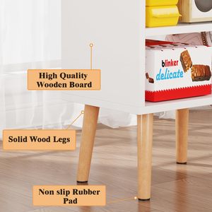 Tables de chevet de <span class=keywords><strong>chambre</strong></span> à coucher Rangez votre chevet - Product Image 4