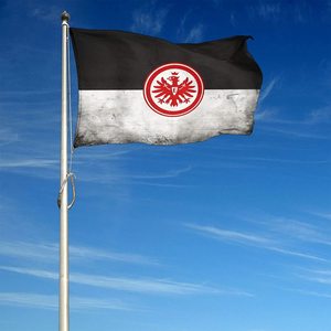 Drapeau double face personnalisé 3X5FT Ein-tracht Francfort pour les décorations de festival en plein air et de fête de bienvenue prêt pour le concours - Product Image 4