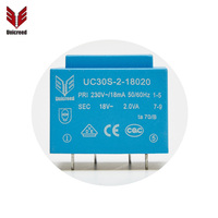 Unicreed OEM contrôle industriel intelligent 220V entrée monophasé encapsulé amplificateur Audio transformateur PCB montage courant alternatif