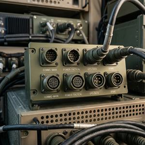 Connecteur circulaire robuste de série MIL Spec 26482 MIL-C-26482 MIL-DTL-26482, fiche à 2-41 broches, contacts MS3116F MS3112E, baïonnette - Product Image 4