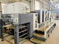 Máquina de Impresión y Grabado Automática de Cama Plana de Cuatro Colores Shinohara 92IVH/920-4 Usada de 2017