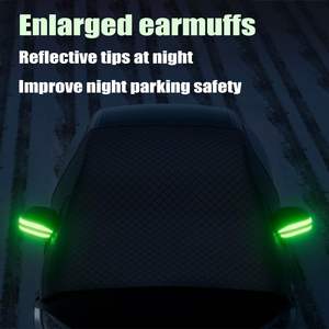 Couverture de neige de <span class=keywords><strong>voiture</strong></span> couverture de pare-brise avant <span class=keywords><strong>anti</strong></span>-gel et <span class=keywords><strong>anti</strong></span>-gel pare-brise d'hiver <span class=keywords><strong>voiture</strong></span> soleil pare-brise Protection parapluie - Product Image 5