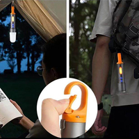 Lampe torche LED pour camping Zoom Focus Lampe torche LED avec couvercle amovible en plastique pour la randonnée et le camping