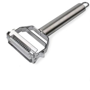 2 Éplucheurs Multifonctionnels en Acier Inoxydable et Plastique pour Légumes et Pommes de Terre, Éplucheurs à Julienne - Product Image 1