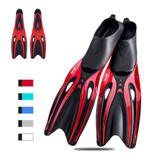 Aletas de buceo Wave Diving de goma completa para adultos, ideales para buceo. - Product Image 3