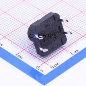 KAN1211-0951B Tactile Switch Through hole-4P,12x12mm Switch Single Pole Single Throw Round Button Through Hole 12mm - Product Image 2