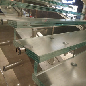Plancher/Escalier <span class=keywords><strong>en</strong></span> <span class=keywords><strong>verre</strong></span> creux antidérapant avec éclairage LED et structure <span class=keywords><strong>en</strong></span> <span class=keywords><strong>verre</strong></span> feuilleté trempé - Product Image 3