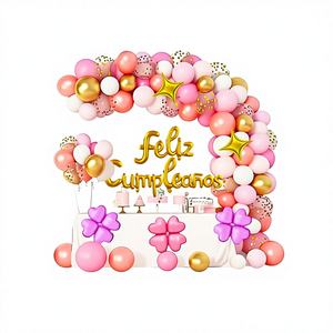 Peiyong - Juego de Decoración con 55 Globos, Artículos para Fiestas de Cumpleaños, Incluye Kit de Arco de Globos para Celebraciones de Graduación, Modelo 60774 - Product Image 1