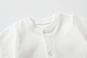 Vestiti del maglione del bambino del cotone morbido vestiti della Boutique del ragazzo infantile in bianco vestiti della ragazza del bambino da <span class=keywords><strong>0</strong></span> a <span class=keywords><strong>3</strong></span> <span class=keywords><strong>mesi</strong></span> per il bambino - Product Image 2