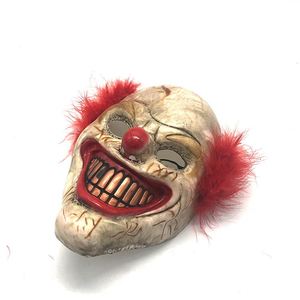 Máscara de Payaso Vintage de Plástico para Niños, Set de Decoración para Fiesta de Halloween - Product Image 3