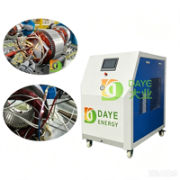 Machine à souder à l'hydrogène et à l'oxygène DAYE ENERGY pour les fils de moteur, contrôlée par PLC, sans besoin de décapage de peinture, flamme 3000C