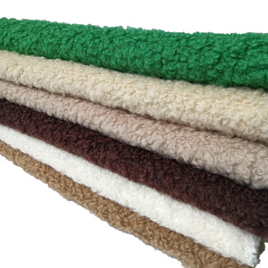 Tissu bouclé Teddy en mélange <span class=keywords><strong>laine</strong></span> et polyester à faible MOQ pour vêtements, qualité stable - Product Image 6