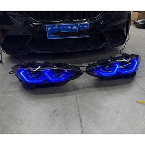 Sistema de Iluminación Automotriz para <span class=keywords><strong>BMW</strong></span> Serie 4 M3 M4 G22 G26 G80 420 425 <span class=keywords><strong>430</strong></span>, Conjunto de Faros Láser, Luces RGB - Product Image 6