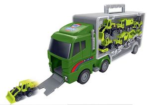 19 in 1 Engineering Construction Carrier Set Diecast Vehicles <b>Model</b> <b>Car</b> Truck <b>Toy</b> - Product Image 2