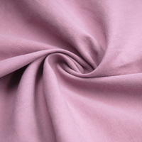 Tissu sergé uni en coton biologique 100 % pour vêtements, 120 g/m², 40s, tissé et lavé, certifié GOTS, pour bébés
