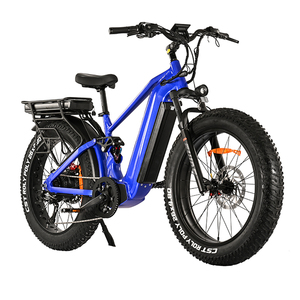 Venta Directa de Fábrica China, Bicicleta Eléctrica con Motor de 2000W, Batería Doble, Llanta Gruesa de 26 Pulgadas, Bicicleta para Adultos TDA22Z, Bicicleta de Dos Ruedas - Product Image 4