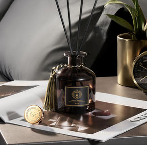 Ensemble de diffuseur de roseaux de gardénia haut de gamme adapté aux chambres et salles de bains des hôtels sans arôme de <span class=keywords><strong>feu</strong></span> et parfum longue durée - Product Image 3