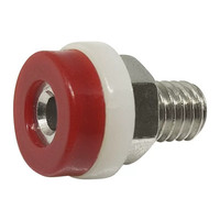Prise banane isolée 2 mm K2A43 pour panneau de test, borne de câblage