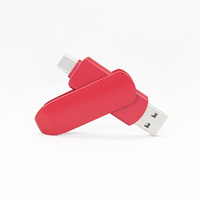 Flash Drive USB Solid State Disk USB-C OTG Berkualitas Tinggi 400MB/S 3.0