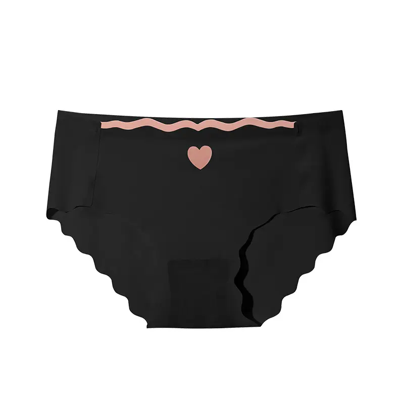 Wholesale Hot Design Seamless Nylon Women Panties For Girls Mid-Waist Sexy Underwear