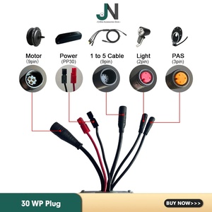 <span class=keywords><strong>Contrôleur</strong></span> de moteur sans balais <span class=keywords><strong>36V</strong></span> 48V 250W-1500W JN pour vélo <span class=keywords><strong>électrique</strong></span> avec connecteur SM WP pour système de contrôle de scooter <span class=keywords><strong>électrique</strong></span> - Product Image 6
