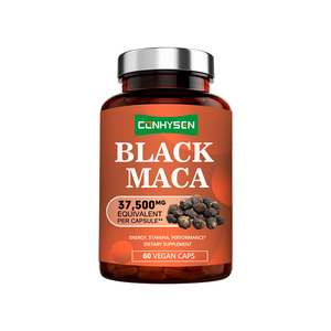 Capsules de Maca Noire Premium OEM ODM avec Maca Noire pour soutenir l'équilibre hormonal, complément alimentaire en capsules - Product Image 1