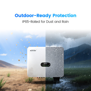 Epever solare su griglia Inverter <span class=keywords><strong>3</strong></span> fase 15kw 17kw 20kw 25kw 2 mppts Max.PV tensione di ingresso Inverter di accumulo di energia 1100VDC - Product Image 5