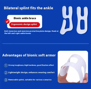 Protège-cheville réglable confortable et souple pour hommes et femmes, pour la course à <span class=keywords><strong>pied</strong></span>, la protection des pieds, la stabilisation des entorses <span class=keywords><strong>de</strong></span> la cheville - Product Image 6