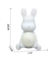 Artisanat en résine DIY 17CM : Lapin, Ours, Éléphant et Tirelire à effet liquide, décorations de Diwali pour la maison
