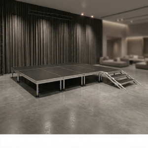 Assembly Stage <b>Platform</b> Quick Install Four Legs Stable Firm Stage <b>Platform</b> - Product Image 1