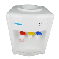 Distributeur d'eau de table Mini taille portable trois sorties d'eau Distributeur de refroidisseur d'eau chaude et froide avec refroidissement électrique