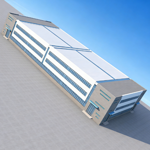 อาคารสำนักงานโครงสร้างเหล็กสำเร็จรูปสำหรับสำนักงานใหญ่และสำนักงานขององค์กรสมัยใหม่ - Product Image 5