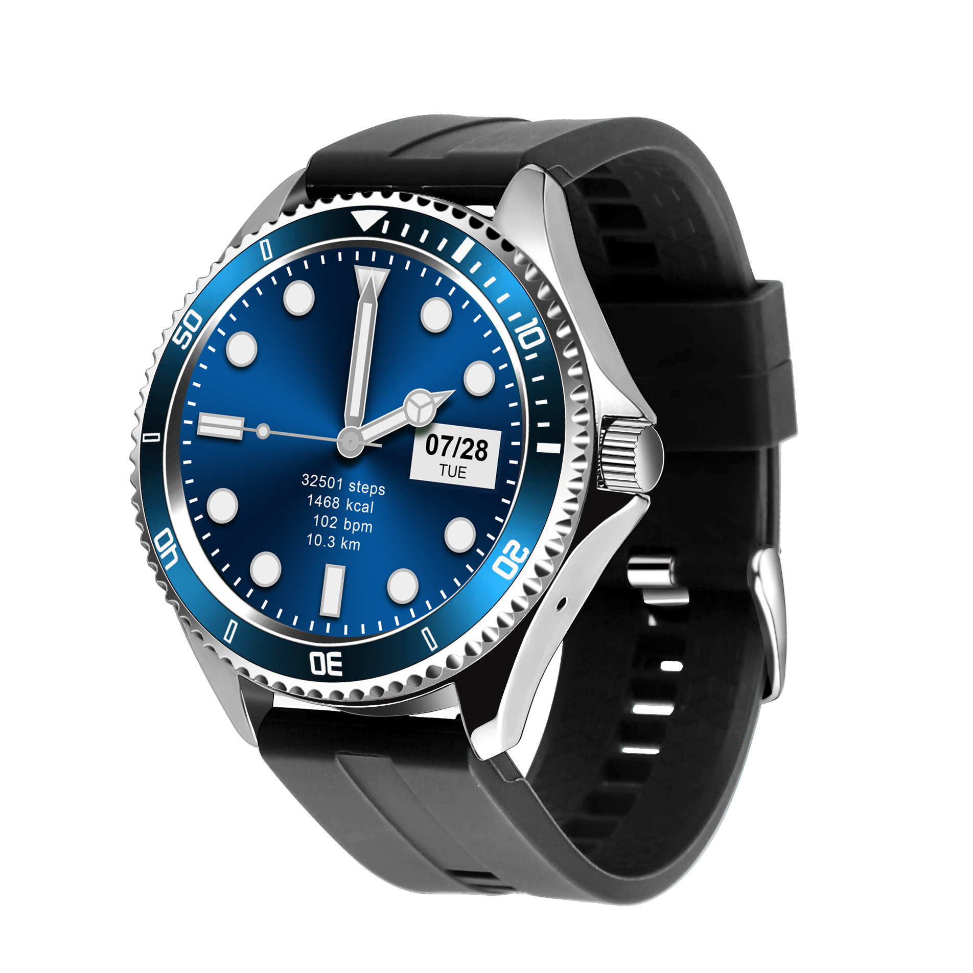 Роскошный бизнес подарки Z69 умные часы BT вызова сердечного ритма Монитор артериального давления Montre интеллигентая (ый) Спортивные Смарт-часы для мужчин