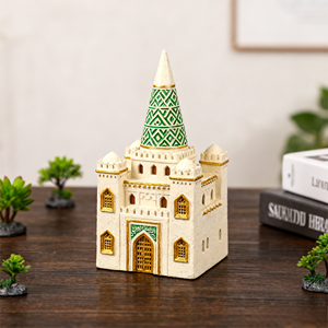 Vendita all'ingrosso oggetti artigianali in resina medio oriente saudita souvenir struttura architettonica ornamenti statue <span class=keywords><strong>regali</strong></span> - Product Image 2