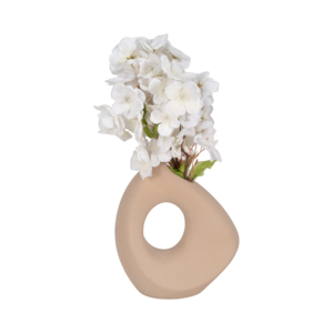 Vaso in ceramica con apertura laterale per soggiorno, vaso decorativo per fiori per casa, camera da letto, ufficio - Product Image 2