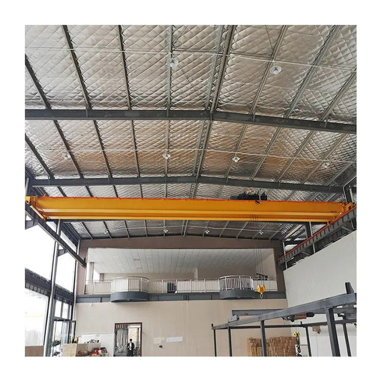 Warehouse used double girder lifting overhead bridge crane 10 ton manufacture